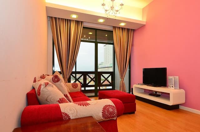 Deluxe Apartment, 2 Bedrooms, Non Smoking, City View