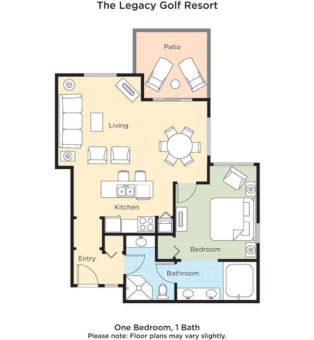 Condo, 1 Bedroom, Kitchen