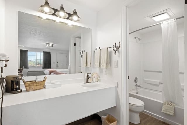 Room, 1 King Bed, Refrigerator & Microwave, Mountain View