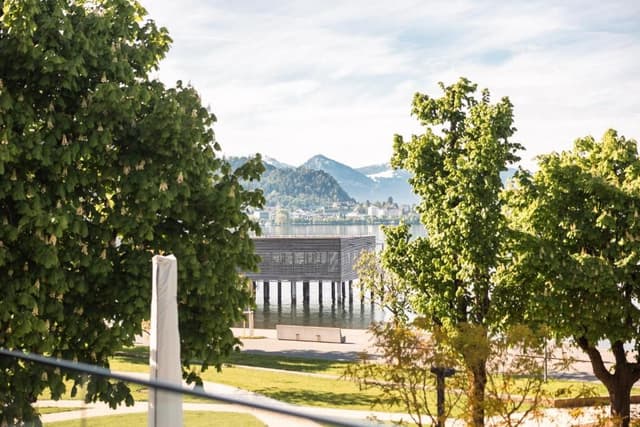 Junior Suite with Lake View and Balcony