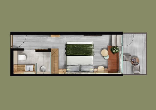 Double Room groundfloor with Terrace