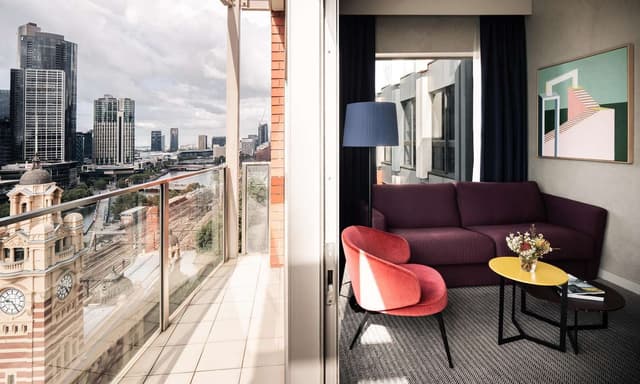 1 BEDROOM YARRA VIEW SUITE WITH BALCONY
