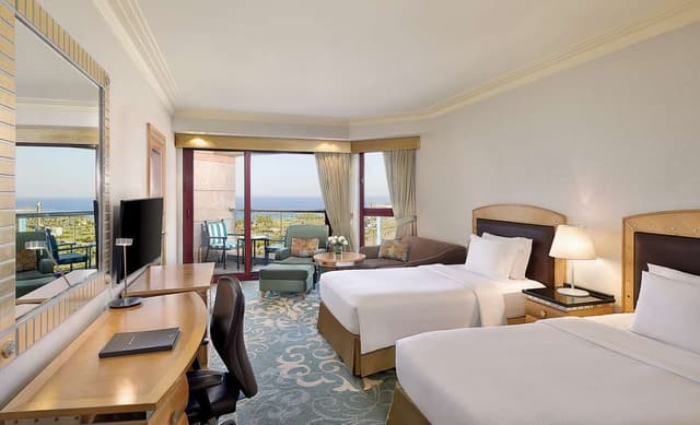 TWIN DELUXE ROOM PARTIAL SEA VIEW