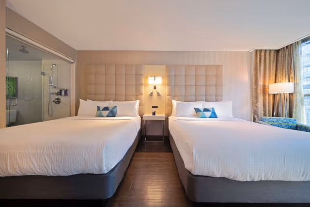 Deluxe Quadruple Room, 2 Queen Beds, Terrace