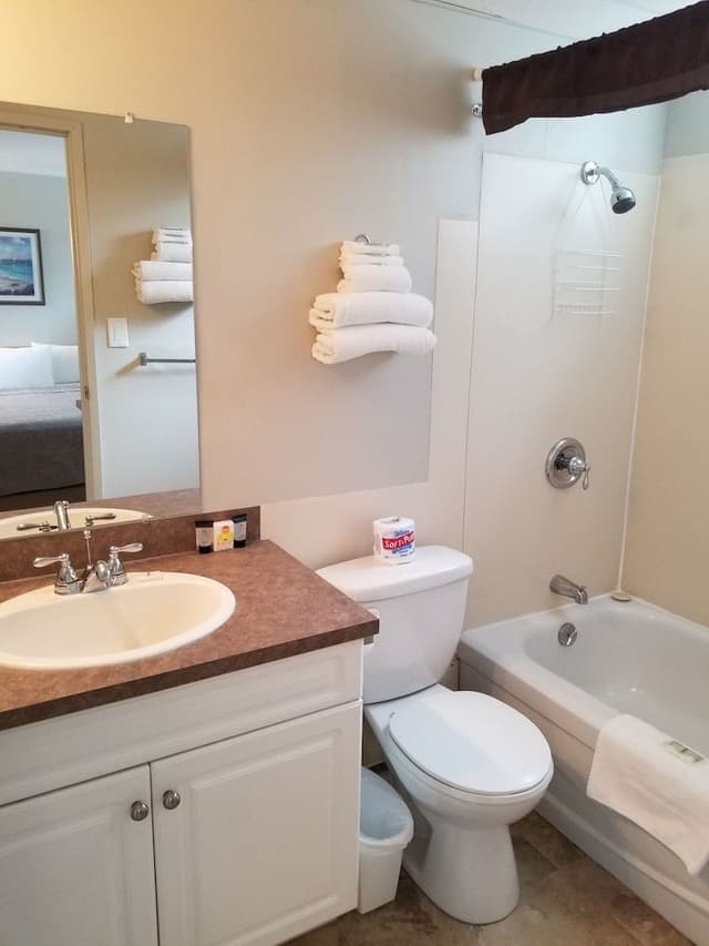 2 Queen beds (No Kitchen)