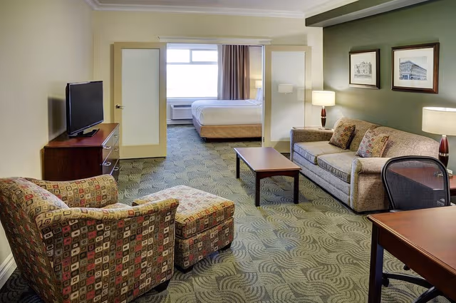 Junior Suite, 1 King Bed with Sofa bed