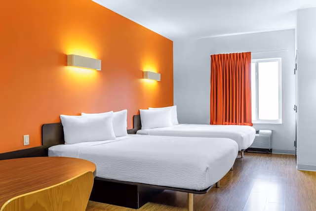 Standard Suite, 2 Queen Beds, Non Smoking, Kitchenette