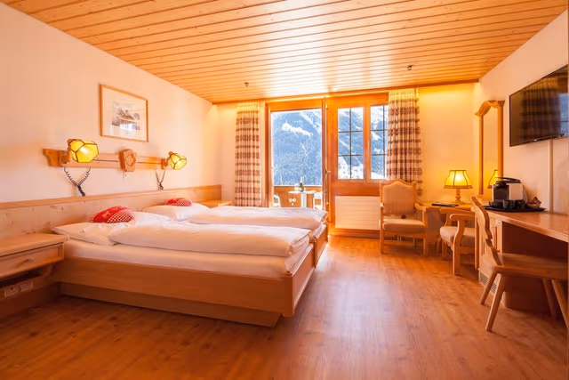 Standard Twin Room, Terrace, Mountain View