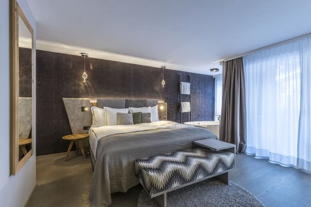 Double Room, Balcony, Mountain View (Spa Double Room with Matterhornview)