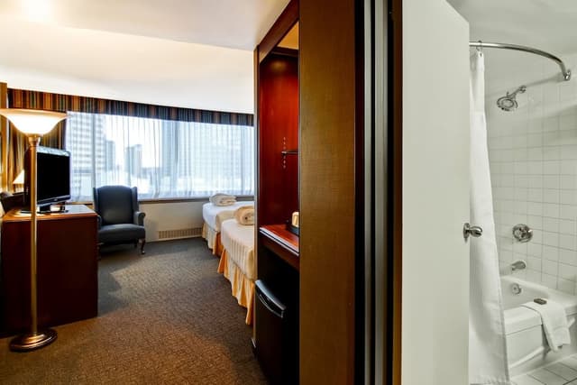Standard Double Room, 2 Double Beds, City View