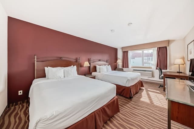Room, 2 Queen Beds, Refrigerator & Microwave