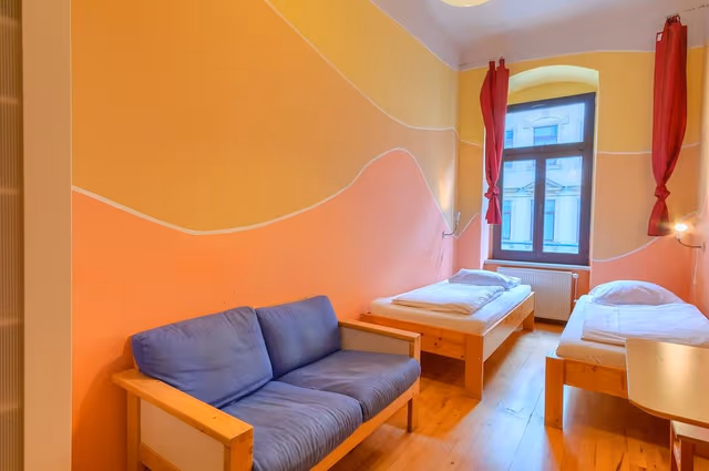 Double or Twin Room, Shared Bathroom
