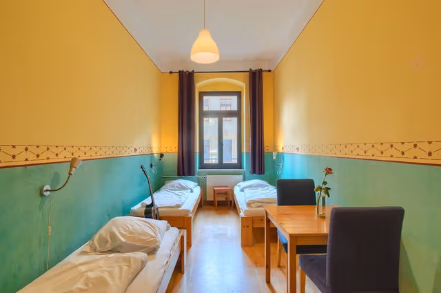 Double or Twin Room, Shared Bathroom
