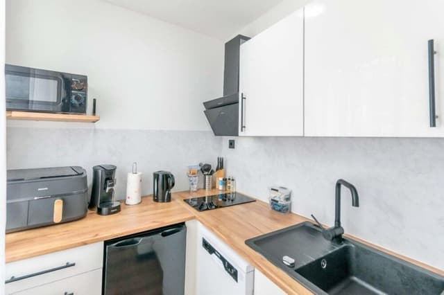 Business Apartment, 2 Twin Beds, Non Smoking, Kitchen