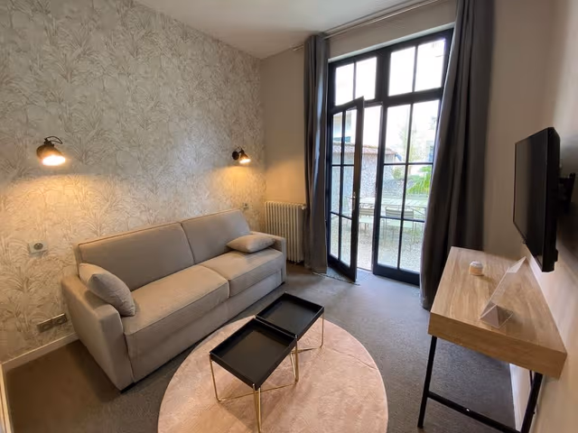 Family Apartment, Ensuite, Courtyard View (Appartement plain pied)
