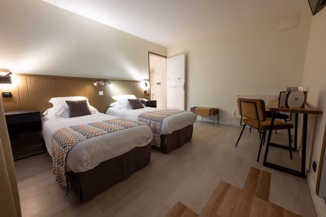 Twin Room, Garden Area