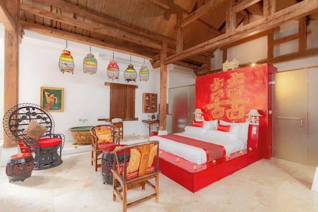 Double Happiness Suite Poolside