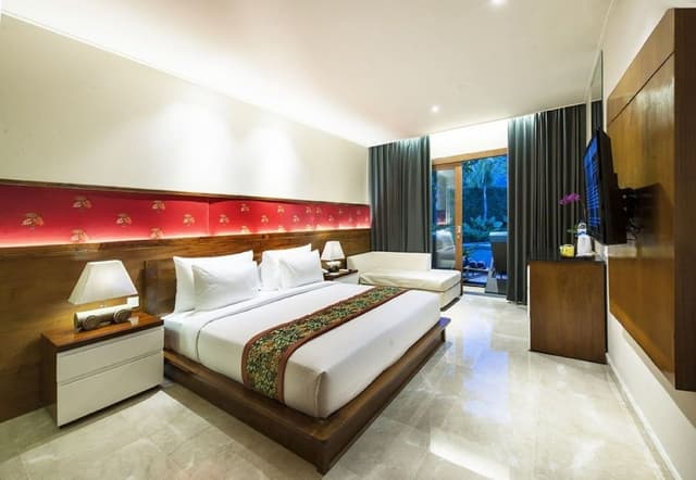 Deluxe Double Room, 1 Bedroom, Pool Access