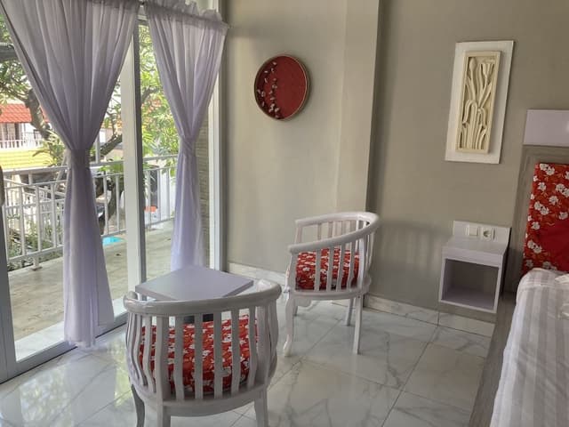 Deluxe Twin Room, 2 Twin Beds, Terrace, Sea Facing