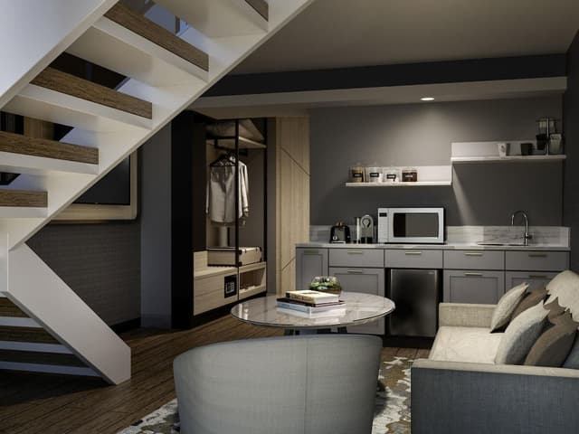 Executive Suite, 1 Queen Bed with Sofa bed