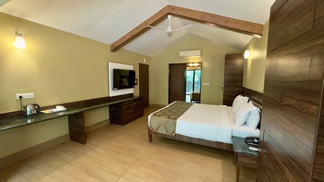 Cottage Room with Forest View