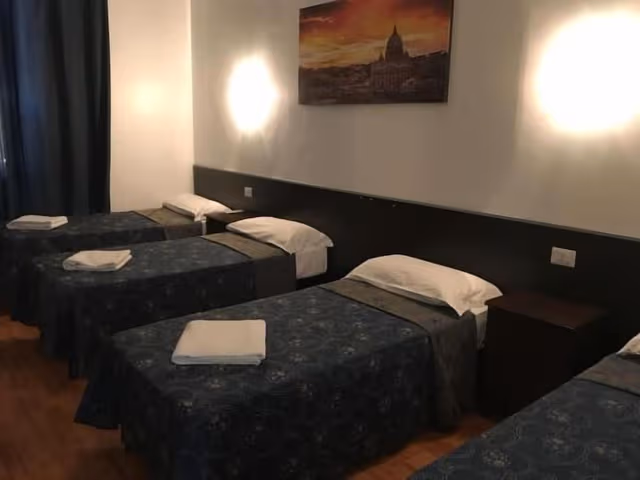 Economy Quadruple Room, Shared Bathroom