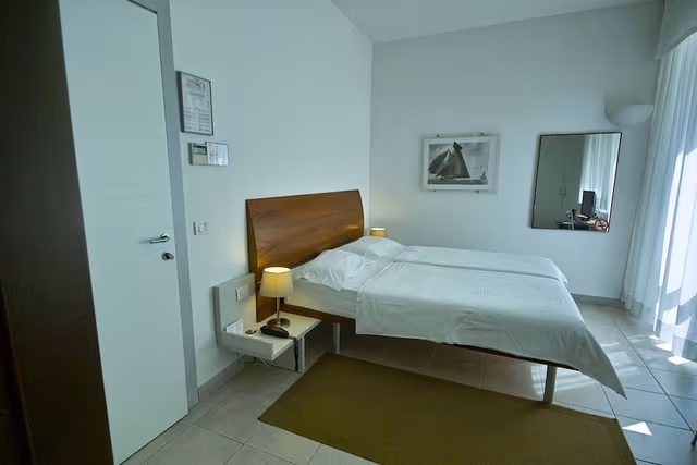 Camera Comfort, terrazzo, vista giardino