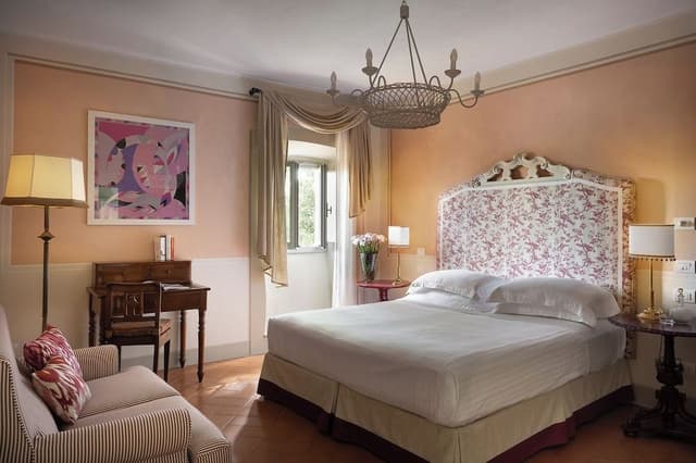 Classic Room, located in a dependence, at 300 meters from the historic Villa, accessible with stairs