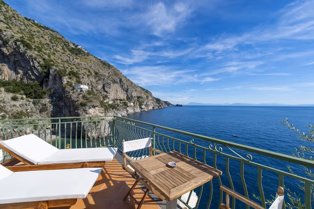 Deluxe Double Room, Terrace, Sea View
