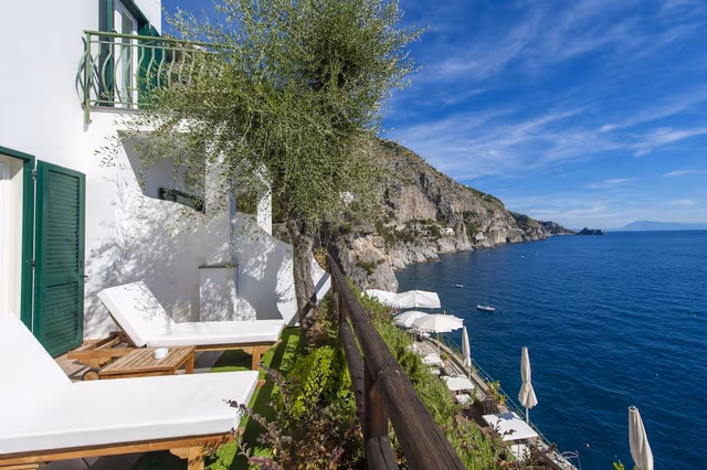 Deluxe Double Room, Terrace, Sea View
