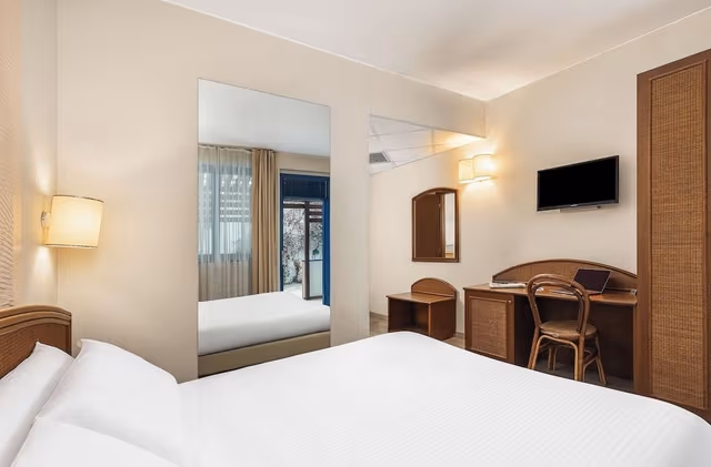 Economy Double Room Single Use, Ground Floor (American style)