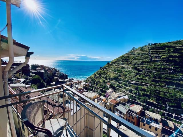 Panoramic Apartment, 2 Bedrooms, Balcony, Sea View