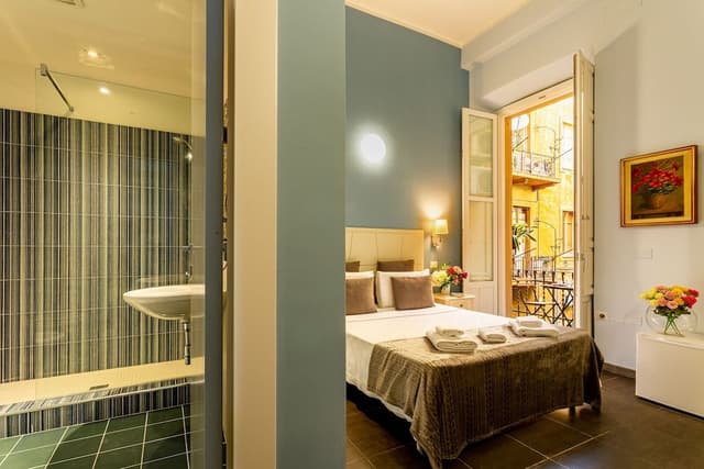 Comfort Double Room, 1 Bedroom, Refrigerator & Microwave, City View