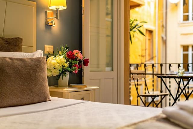 Comfort Double Room, 1 Bedroom, Refrigerator & Microwave, City View