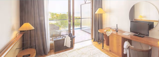 Double Room Single Use, Partial Sea View
