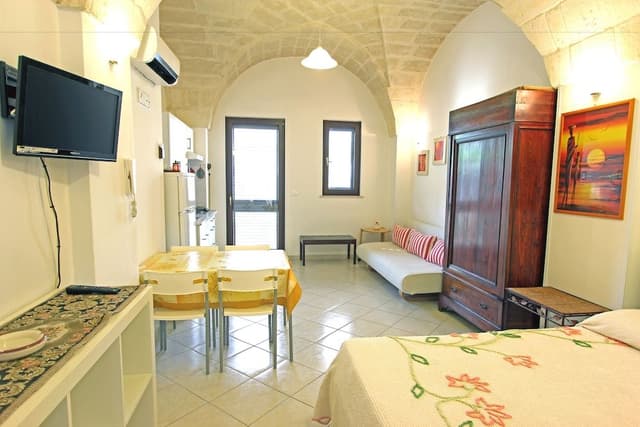 Superior Studio, 1 Double Bed, Patio, Garden Area (Limone)