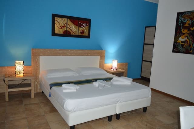 Double or Twin Room, Patio (Turchese)