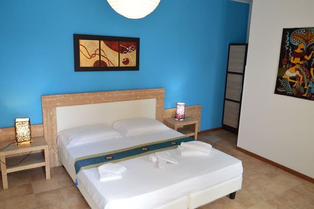 Double or Twin Room, Patio (Turchese)