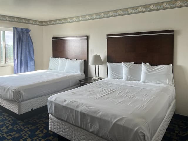 Deluxe Suite, 2 Queen Beds, Non Smoking, Refrigerator & Microwave