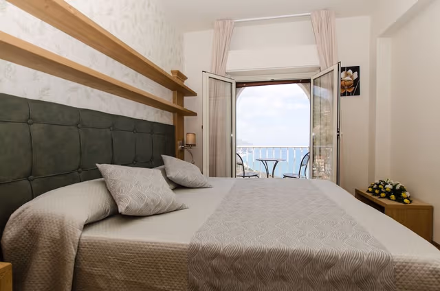 Deluxe Double Room, Terrace, Sea View