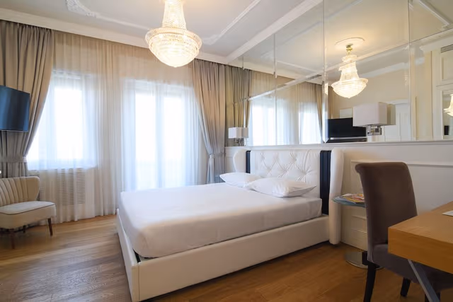 Deluxe Double Room, Balcony, City View
