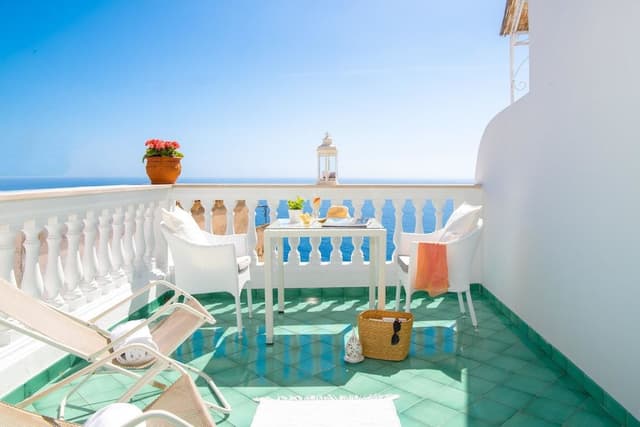 Superior Triple Room, Patio, Sea View