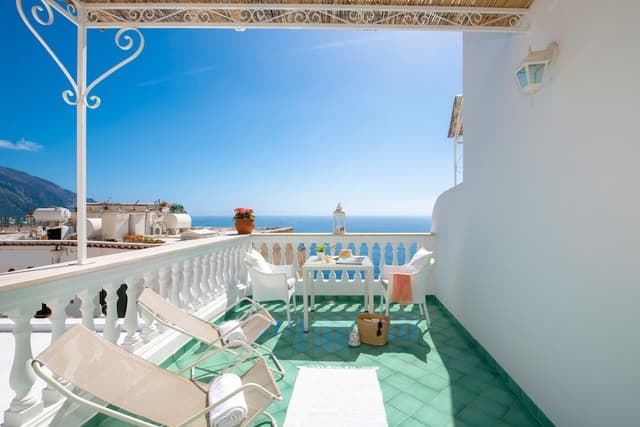 Superior Triple Room, Patio, Sea View