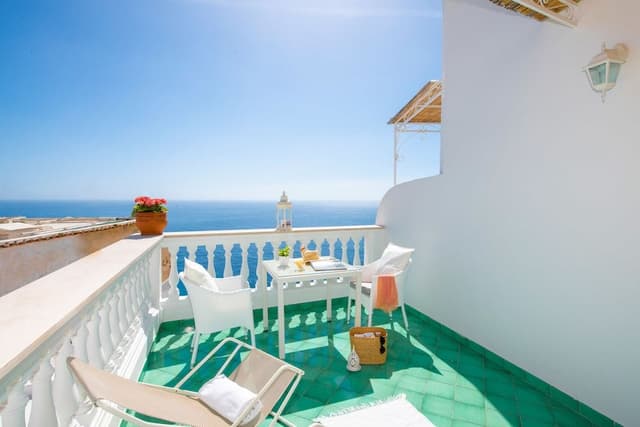 Superior Triple Room, Patio, Sea View