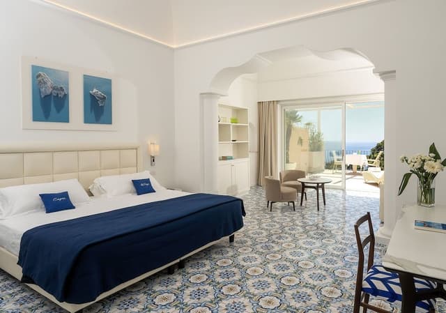Room, 1 King Bed with Sofa bed, Terrace, Sea View (Prestige Junior Suite with terrace)