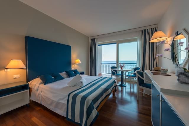 Double Room, Sea View (Blue)