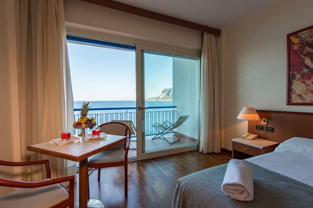 Double Room, Sea View (Blue)