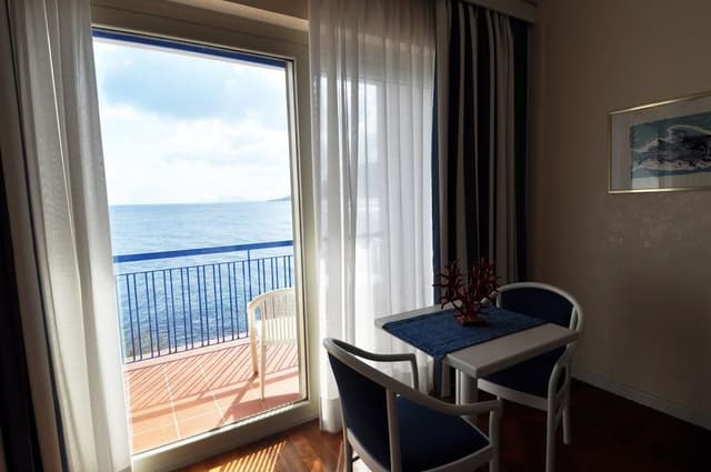 Double Room, Sea View (Blue)