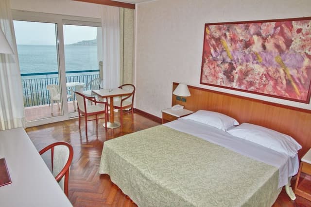 Double Room, Sea View (Blue)