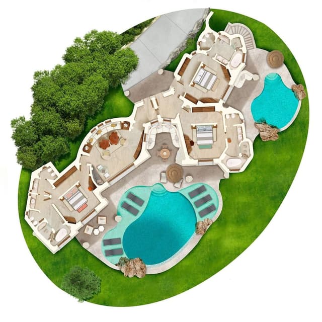 Villa, 3 Bedrooms (Pitrizza Pool Villa)